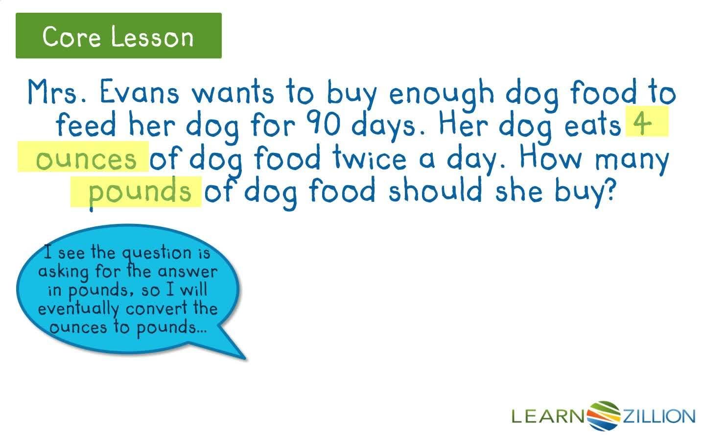 Converting Units of Measurement: Solving Real World Weight Problems ...