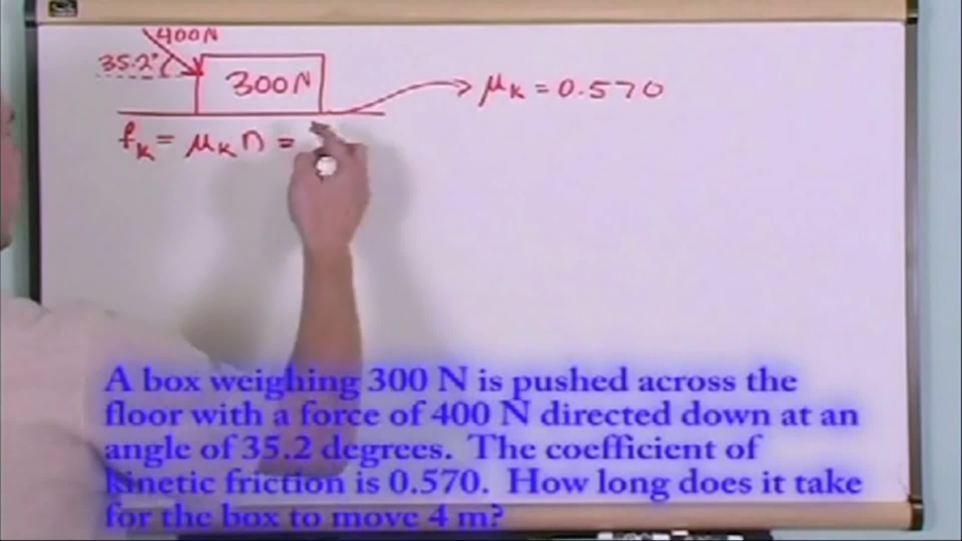 Newton's Laws Of Motion With Friction: Solving another problem - Kidzovo