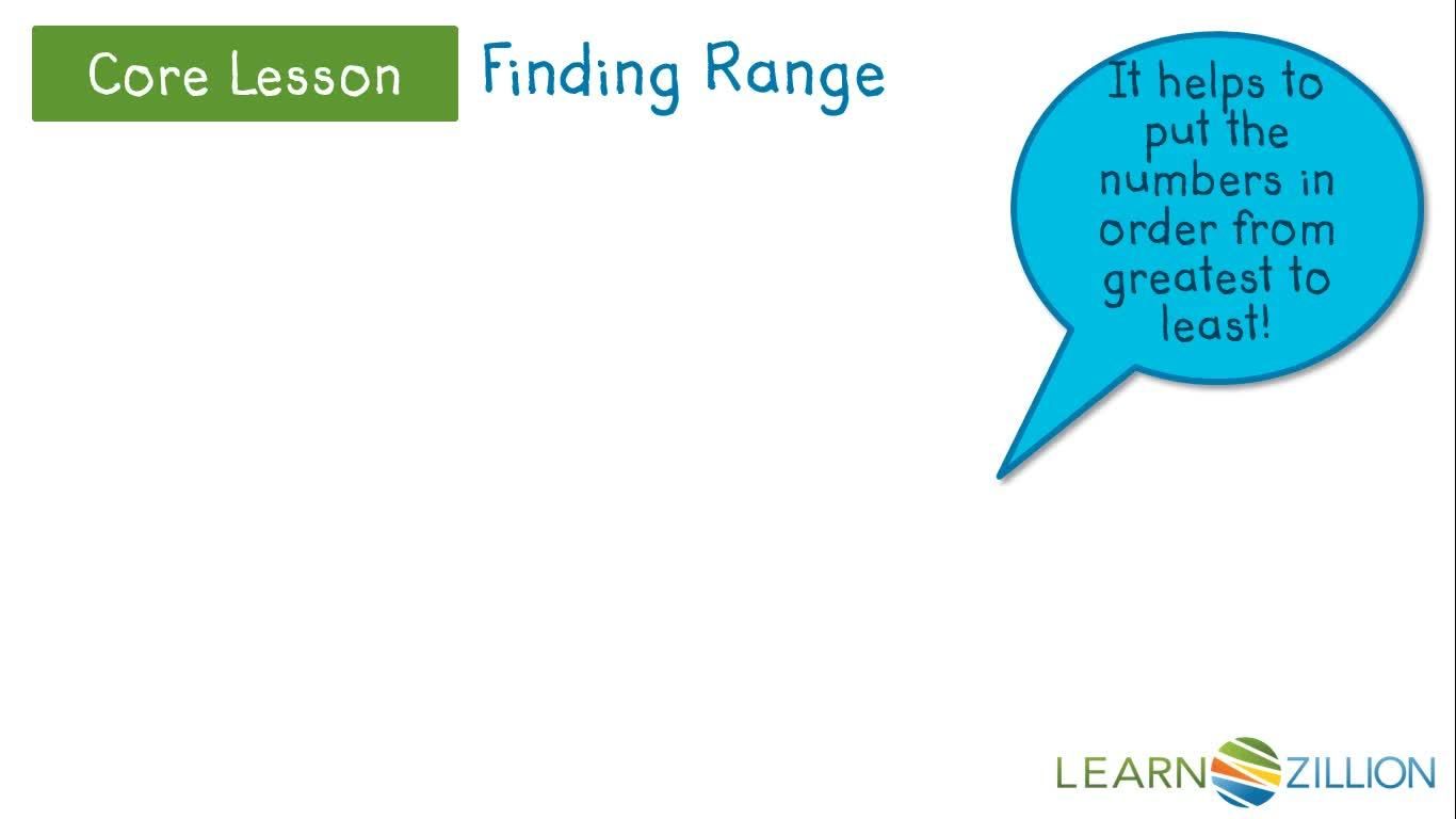 Interesting Range Finding the Range of Data - Kidzovo