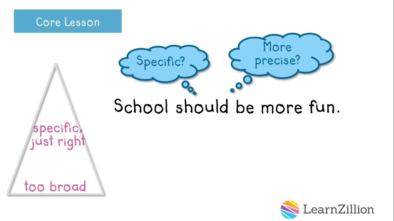Crafting Specific Opinions: Avoiding Broad Statements - Kidzovo