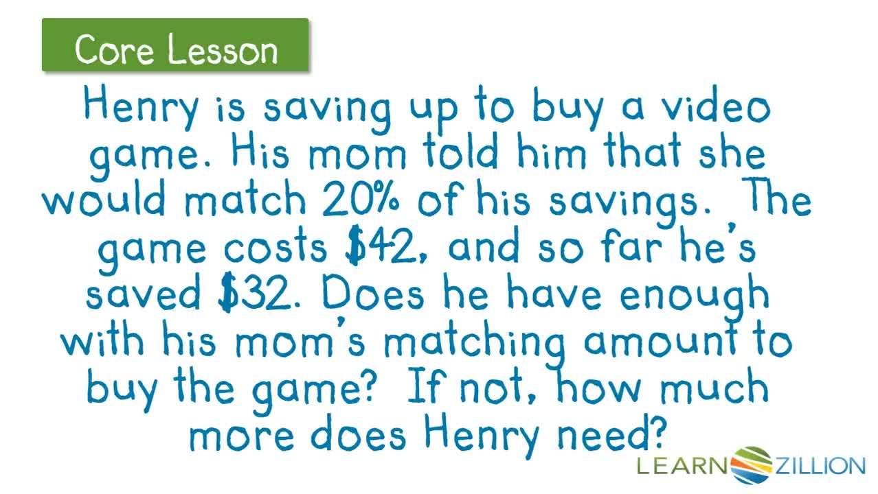 Solving Multistep Word Problems with Positive and Negative Decimals ...