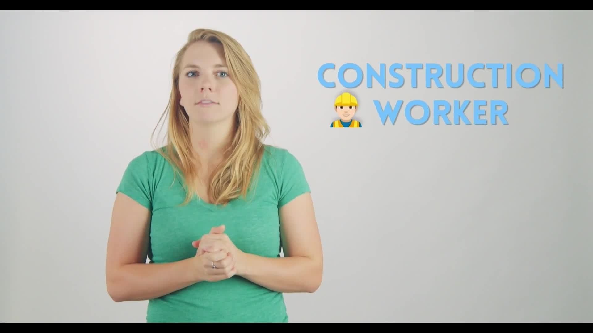 ASL - Work Vocabulary - Kidzovo