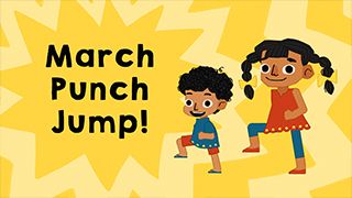 March Punch Jump - Kidzovo
