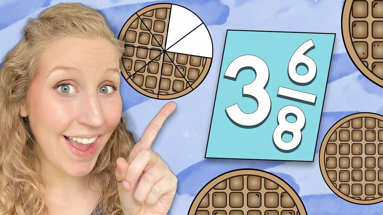 Mixed Numbers for Kids! - An Introduction to Mixed Numbers - Kidzovo
