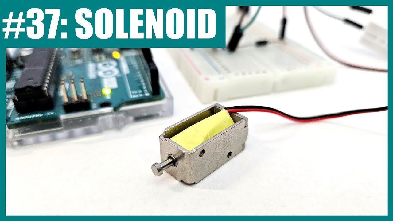 How to Use a Solenoid with Arduino - Kidzovo
