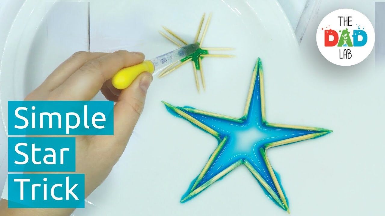 Christmas Science Experiment: Toothpick Stars - Kidzovo
