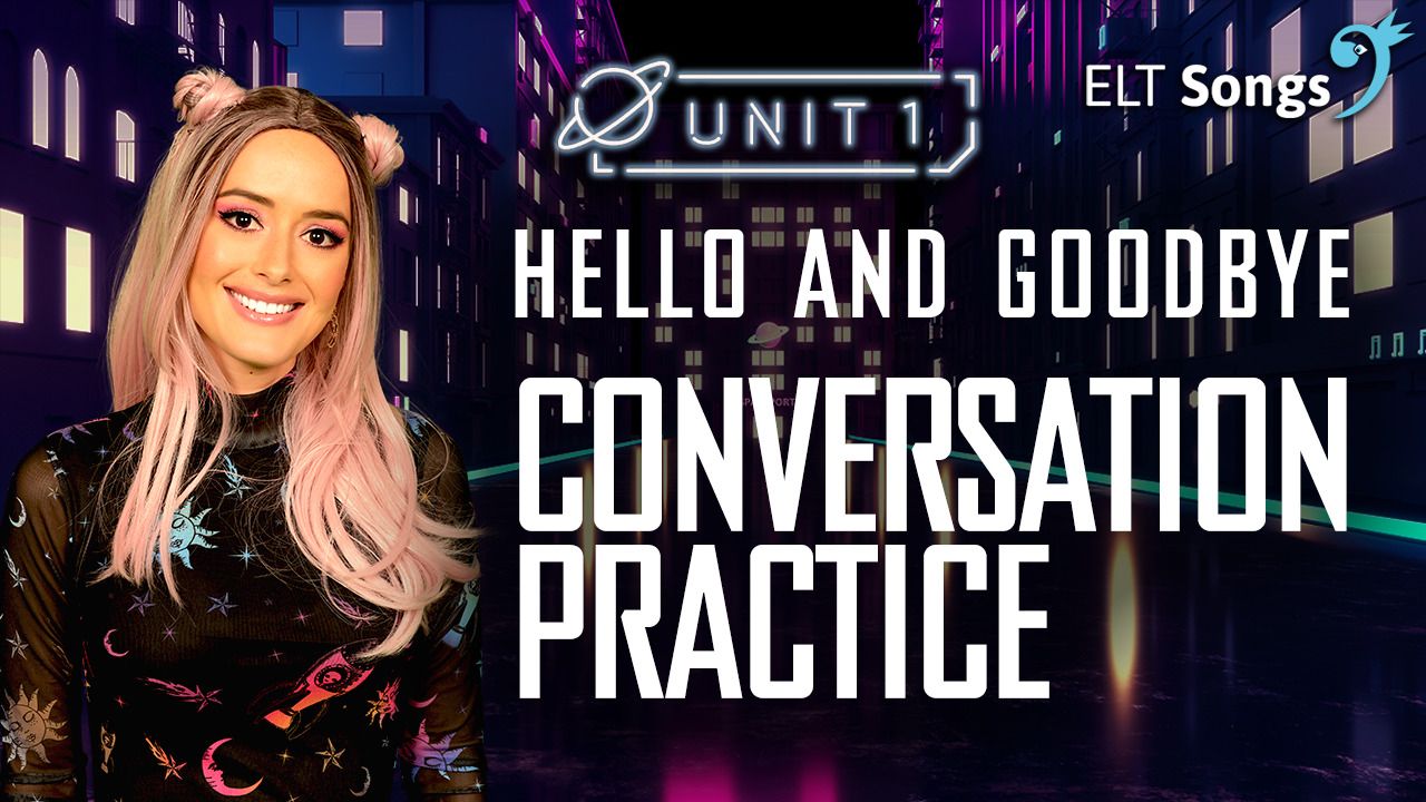 Hello and goodbye: Part 1 - Conversation Practice - Kidzovo