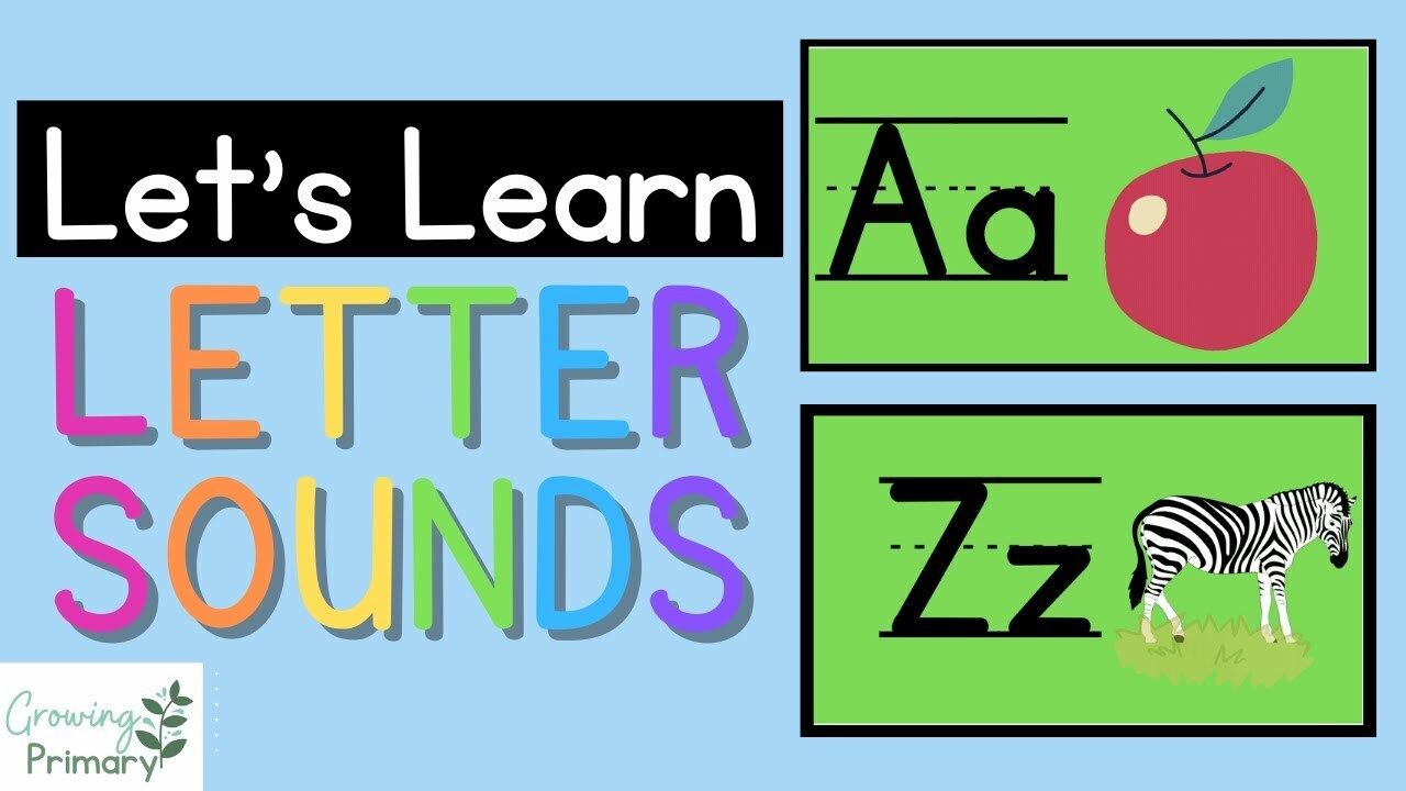 Let's Learn Letter Sounds - Kidzovo