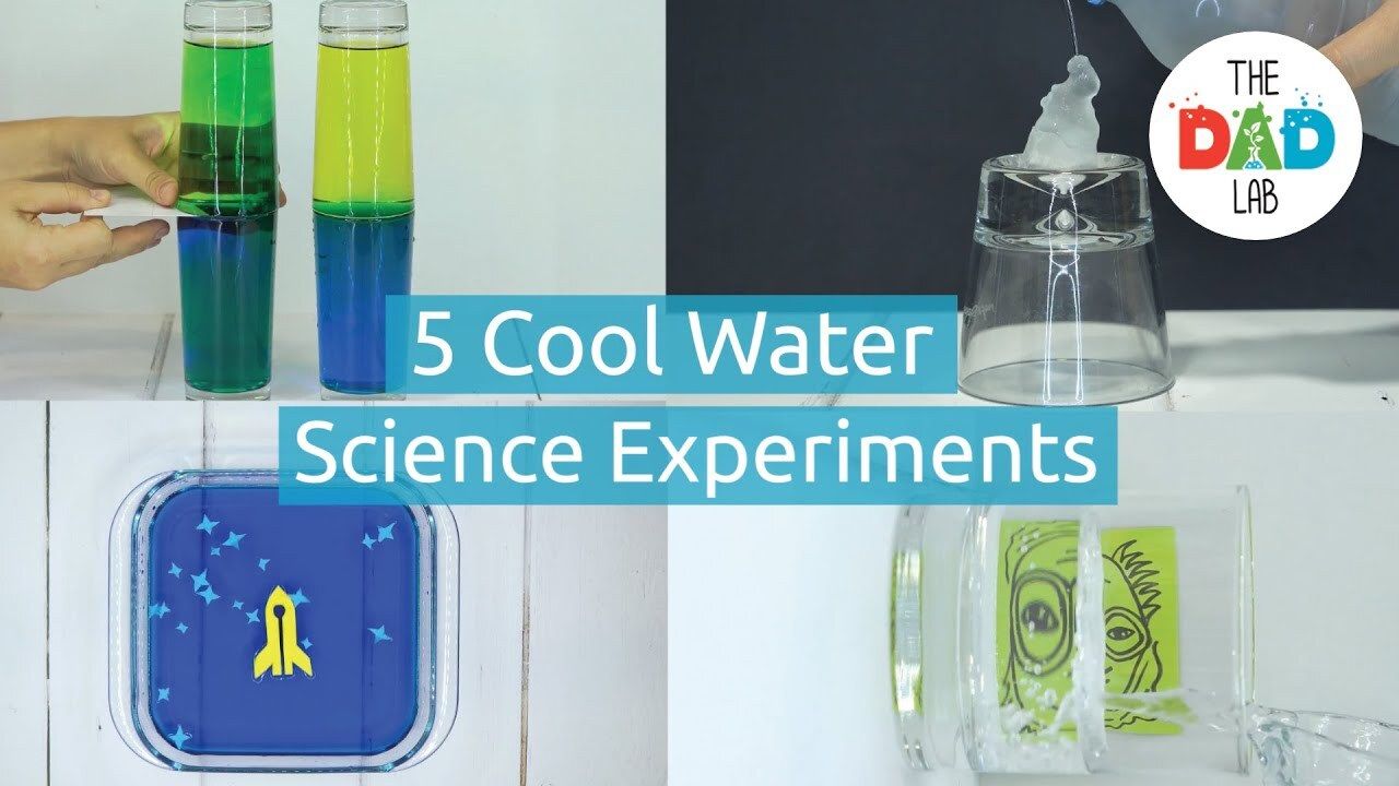 5 Water Science Experiments - Kidzovo