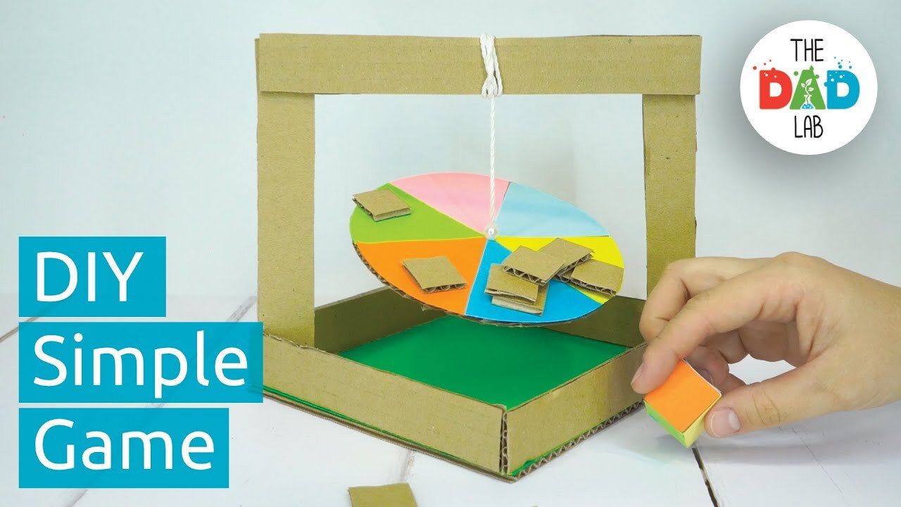 DIY Cardboard Balance Game - Kidzovo